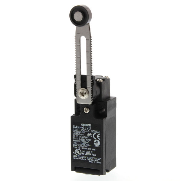 OMRON D4N-412G miniature safety position switch with robust design and precise switching function