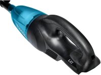 Makita DCL180ZB cordless vacuum cleaner, without battery, lightweight and handy, ideal for quick cleaning.