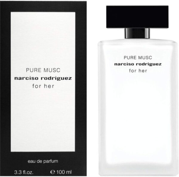 Narciso Rodriguez Pure Musc Eau de Parfum for women, 100 ml, sensual and elegant