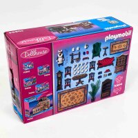 Playmobil 70894 Dining Room Dollhouse Accessory Set with Furniture and Decoration for Childrens Room