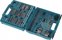 Makita E-11689 256-piece drill and bit set with versatile attachments for various applications