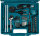 Makita E-11689 256-piece drill and bit set with versatile attachments for various applications