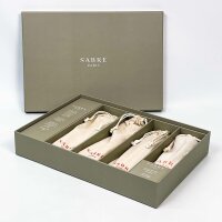 SABRE PARIS Bistrot 24-piece cutlery set made of stainless steel & nylon, dishwasher safe, ivory, high-gloss lacquer
