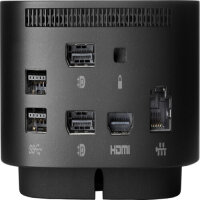 HP USB-C Dockingstation G5, 100W, kompakt, vielseitige Anschlüsse, Multi-Monitor-Support, schnelles Laden, kompatibel mit HP Laptops, ideal Büro/Homeoffice