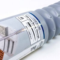 Bosch SDS max-9 breakthrough drill bit, 45 mm, 850 mm length, 1000 mm total length, for concrete, model 1618596456