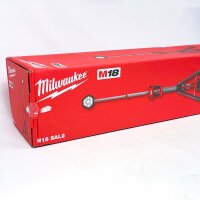 Milwaukee M18 SAL2-0 Cordless LED Work Light, Height Adjustable, 18V, without Battery/Charger, Robust Stand