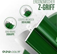 Art Color Professional Spatula Set in Case, 5 Spatulas (190–800 mm), Replacement Blades, 2 Hand Spatulas, Aluminum Telescopic Pole, Handle Holder