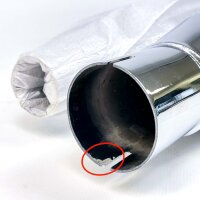 Vance & Hines Twin Slash Slip-On 1801-1070 silencer, chrome, scratches, for 17-20 FL Touring, not street legal