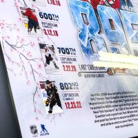 Alexander Ovechkin Limited Edition framed collage (41x34 cm), Washington Capitals, 895th goal, collectors item