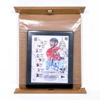 Alexander Ovechkin Limited Edition framed collage (41x34 cm), Washington Capitals, 895th goal, collectors item