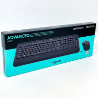 Logitech MK545 Advanced Keyboard and Mouse Set, QWERTZ DE, Black, Wireless, Ergonomic