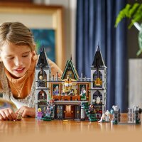 LEGO 76453 Harry Potter Malfoy Manor Construction Toy with detailed design and figures