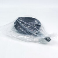 Gastrolux 124 cast iron frying pan, 24cm, with handle, black, not suitable for induction cooktops, 4cm high