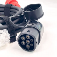 Tragbare Ladestation für Elektroautos, 7 m Kabel, mobiler EV Charger, kompatibel mit gängigen Fahrzeugen