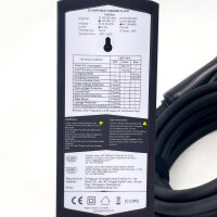 Tragbare Ladestation für Elektroautos, 7 m Kabel, mobiler EV Charger, kompatibel mit gängigen Fahrzeugen