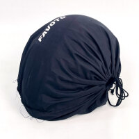 Favoto ST-22 Motorcycle Helmet Size M (57-58cm), Full Face Helmet with Full Visor, Breathable, Black, for Adults, Men & Women