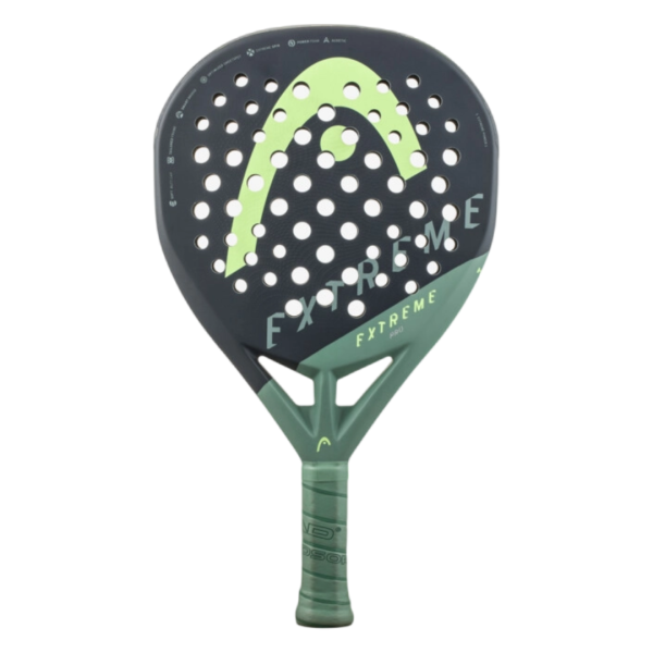 HEAD Extreme Pro Padel Racket, Green/Grey, Professional Quality, High Control and Power