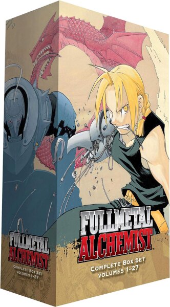 VIZ Media Fullmetal Alchemist Boxset 1-27 Englisch Manga Komplettset