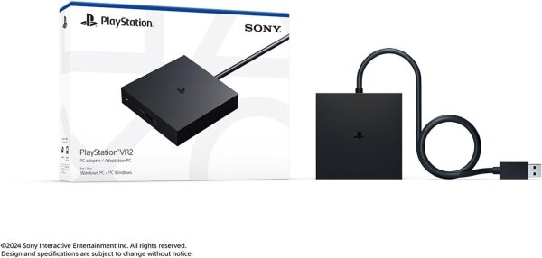 Sony Playstation VR2 PC-Adapter für VR-Headsets, kompatibel mit PC, einfache Verbindung, hochwertige Verarbeitung