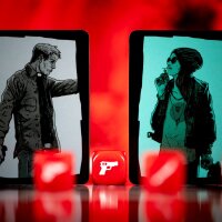 Mighty Boards Vengeance: Roll & Fight Episode 1 Brettspiel auf Englisch mit spannenden Kampf- und Würfelementen