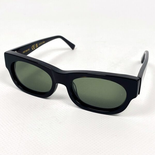 Zara Sonnenbrille Größe 53-18-145, schwarz-braun, modisches Design, UV-Schutz