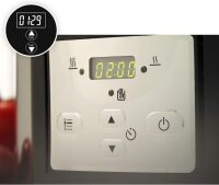 Crockpot AutoStir Digitaler Schongarer 5,7 L, Schwarz/Silber, automatische Rührfunktion, vielseitig einsetzbar