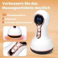 Reiteag Venopulse Neuropathie Fußmassagegerät mit Wärme und Vibration, Beinmassagegerät, Weiß