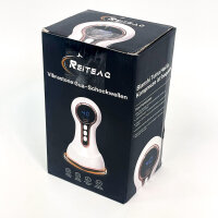 Reiteag Venopulse Neuropathie Fußmassagegerät mit Wärme und Vibration, Beinmassagegerät, Weiß