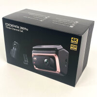 DDPAI Z60 Pro Dashcam 4K HDR Videorekorder mit MINI2X und Rückfahrkamera, ohne SD Karte