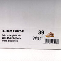 TORAL Rem-fury Y-C Womens Sneakers EUR 39 Pony hair outer lining Brown