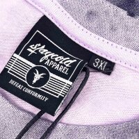 staycold Papparel Reign Of Blood Oversized T-Shirt 3XL Lila, lockerer Schnitt, auffälliges Design