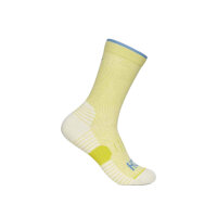 Hoka Crew Run Unisex Socken 3er-Pack Größe M in Alpinblau, Kardamom und Ultramarin