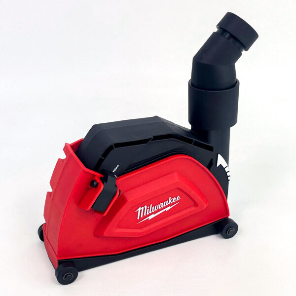 Milwaukee cutting dust extraction hood for 115 & 125 mm angle grinders, dust extraction, compatible with various models