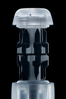 LTT Schraubendreher transparent mit 12 Ratschenaufsätzen, vielseitiges Werkzeugset