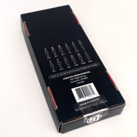 LTT Schraubendreher transparent mit 12 Ratschenaufsätzen, vielseitiges Werkzeugset