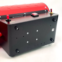 Mecafer Portable 30000W Gas Heater with EU Plug for Butane & Propane, Fast Heating, Robust Red Metal Housing, Used