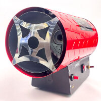 Mecafer Portable 30000W Gas Heater with EU Plug for Butane & Propane, Fast Heating, Robust Red Metal Housing, Used