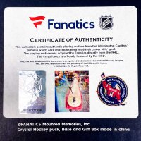 Fanatics NHL Official Game Ice, Collectors Item Alex Ovechkin #895, Limited Edition