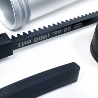 Milwaukee M12PCG 600A-201B Cordless Cartridge Gun, compact, powerful, for cartridges up to 600 ml