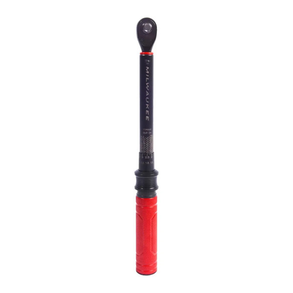 Milwaukee torque wrench 3/8 inch, 20-100 Nm, precise torque measurement, robust design