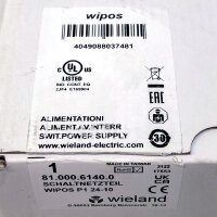 Wieland Wipos P1 24-10 Schaltnetzteil 24 V 10 A 240 W Modell 81.000.6140.0