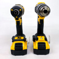 DeWalt DCK422P3T-QW Cordless Impact Drill Driver Set 18V 5Ah with robust case and versatile accessories