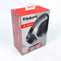 Skullcandy Crusher Evo Bluetooth Over-Ear Kopfhörer Schwarz mit sensorischem Bass, kabellos