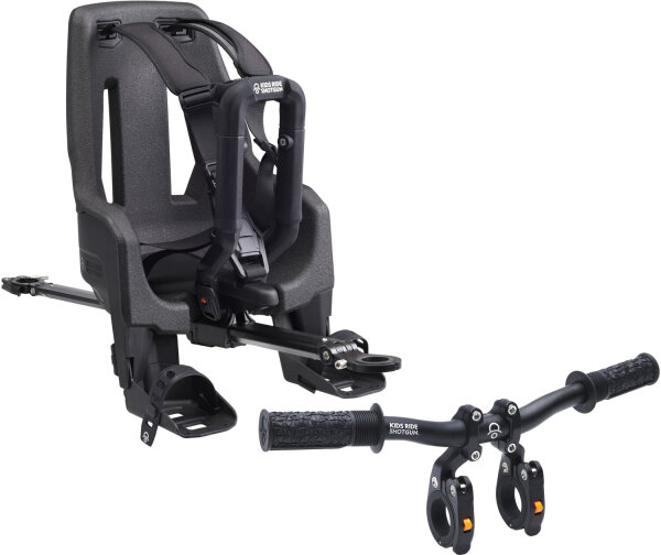 Kids Ride Shotgun Pro Evo MTB Front Kindersitz und Lenker Combo Set für Kinderfahrrad