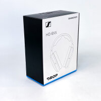 Drop x Sennheiser HD6XX Open-Back Kopfhörer, Schwarz, Over-Ear, Hohe Klangqualität, Komfortables Design