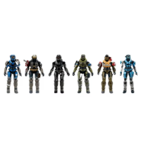 Jazwares Halo Reach Noble Team 6-Pack Spartan Collection Actionfiguren Set
