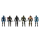 Jazwares Halo Reach Noble Team 6-Pack Spartan Collection Actionfiguren Set