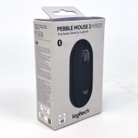 Logitech Pebble Mouse 2 M350s kabellose Bluetooth-Maus, graphit, kompatibel mit Windows, macOS, iPadOS, Android, ChromeOS, Linux