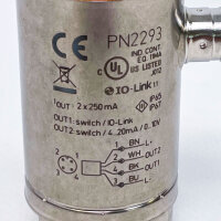 Ifm Electronic PN2293 Drucksensor, präzise Druckmessung, robustes Design, Industriequalität