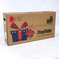 Joystar 14 Zoll Kinderfahrrad Mädchen mit Puppensitz, Stützräder, Korb, Schutzbleche, V-Brake-Bremsen, Lila